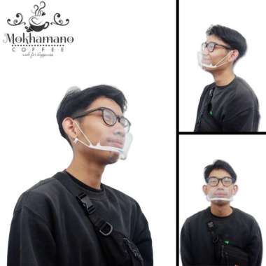 ELEGANCE MASKER PELAYAN MASKER RESTORAN KOKI BAKERY WAITERS SALIVA