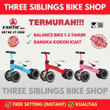 SEPEDA KESEIMBANGAN BALANCE BIKE EXOTIC ET-2008