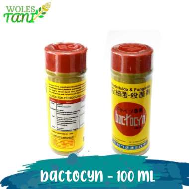 Bactocyn 100 ml Bakterisida Fungisida Anggrek Aglonema Multicolor