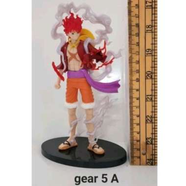 one piece monkey d luffy gear 5 action figure satuan