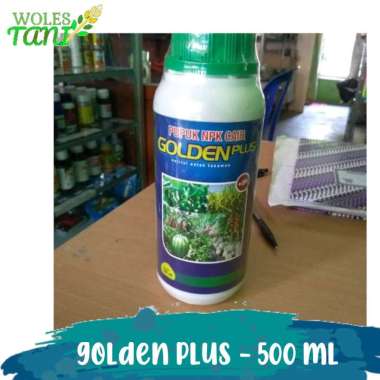 Golden Plus 500 ml Pupuk NPK Cair Multicolor