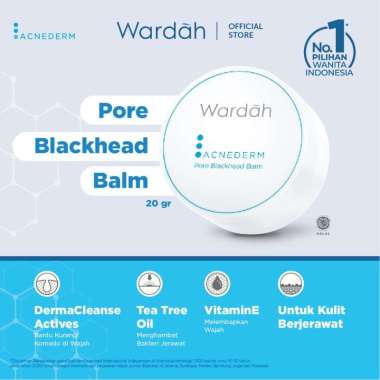 Wardah Acnederm Pore Blackhead Balm 20G