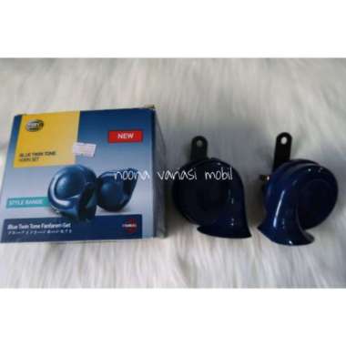 Hella Klakson Keong Mobil Blue