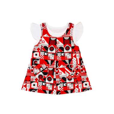 Torio Jumper Set Charming Red - Pakaian Anak Perempuan - Jumper Set Anak Perempuan 5-6 tahun Red