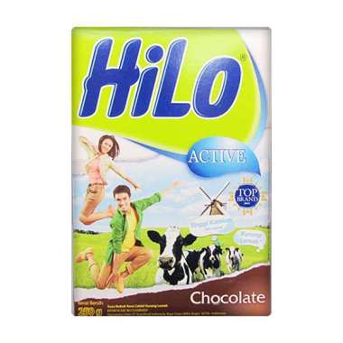 Promo Harga Hilo Active Chocolate 250 gr - Blibli