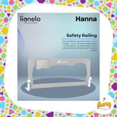 Lionelo Hanna Safety Gate | Safety Railing | Pagar Ranjang Bayi Anak