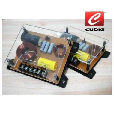 Cubig Passive Crossover 2-Way Midbass dan Fullrange Audio Mobil per SET