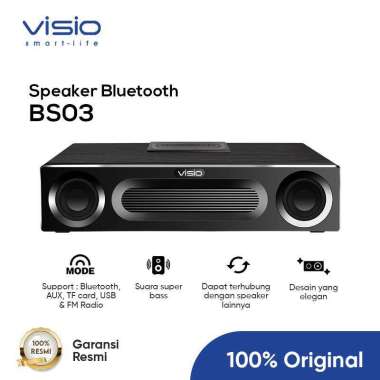 WIRELESS SPEAKER BLUETOOTH VISIO BS03 ABU ABU