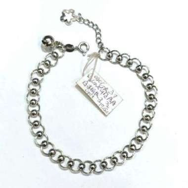 Gelang Bulat Silver 925