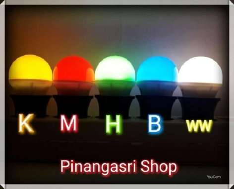 Paket 30 pcs LAMPU LED ekonomat 1W 1 W 1Watt 1 Watt Bulb LED 1watt 30bj Biru