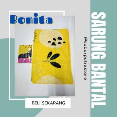 SARUNG BANTAL TIDUR GULING BONITA 48x70 CM