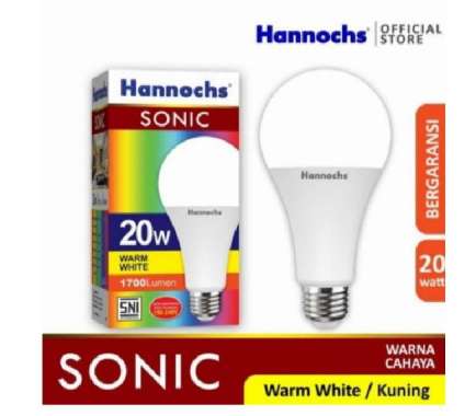 Lampu Led Sonic Hannochs 30w 30 W Watt LED Bulb Hannoch sonic 30watt 20W Kuning
