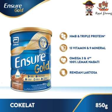 Ensure Gold HMB Cokelat 800 gram