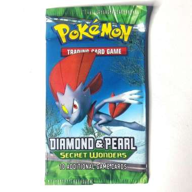 Kartu Pokemon D&P Secret Wonders Booster Pack Non Original Weavile