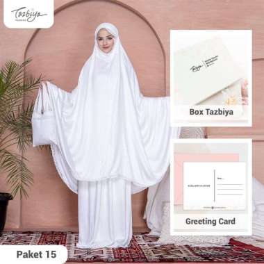 MUKENA TAZBIYA SPECIAL SESERAHAN PAKET 15