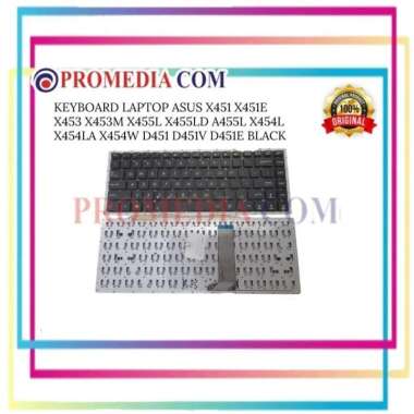 KEYBOARD LAPTOP ASUS X451 X453M X455L X454L BLACK