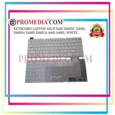KEYBOARD LAPTOP ASUS X441 X441SC X441U X441SA X441UA A441 A441U WHITE