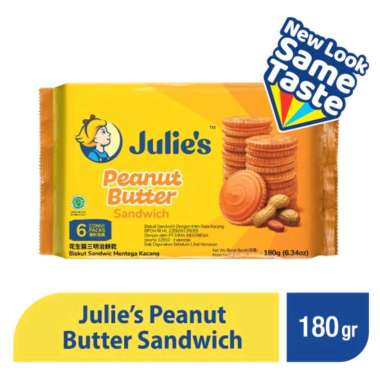 Julie's Peanut Butter Sandwich Biscuit 180 gr