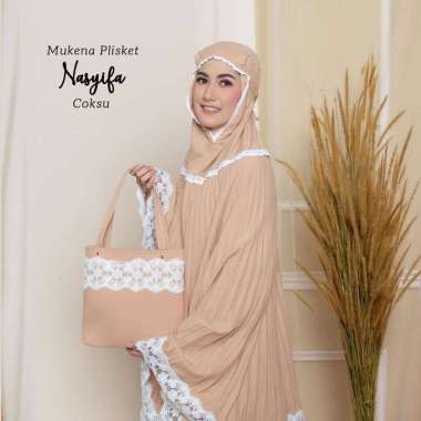 PUSAT GROSIR MUKENA DEWASA PLISKET NASYIFA COKSU