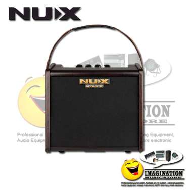 Nux AC25 Stageman 25 Watt Battery Powered Acoustic Guitar Amplifier