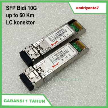 SFP+ 10G BIDI compatible Cisco Mikrotik Juniper 60Km LC