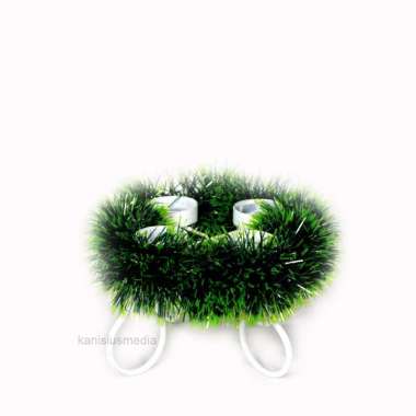 Lingkaran Korona Adven 20 cm