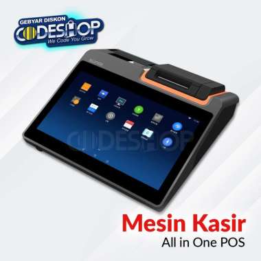 Sunmi D2 Mini Mesin Kasir All in One POS Android Dual Display WiFi Bluetooth NFC