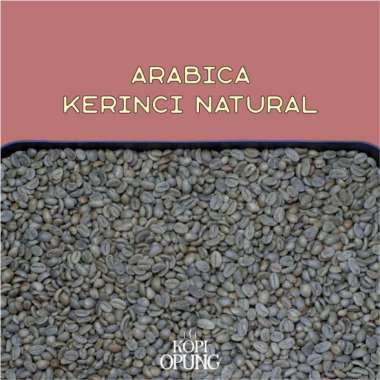 Machiato Arabika Kerinci Natural Biji Kopi Mentah | Green Coffee Bean - 1 kg 1 kg