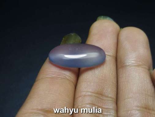 Batu Akik Spirtus Biru Langit Asli Serat Kura (kode:637) Biru