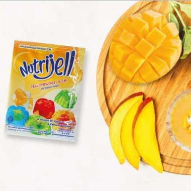 Nutrijell Regular sachet 15gr. Nutrijell mango. Nutrijell Mangga