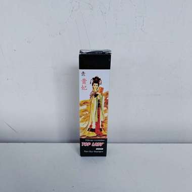 Semir Rambut Cream Top Lady 10 gram Hitam