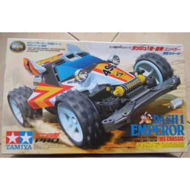 Tamiya Dash 1 Emperor MS Chassis 4WD Original Dinamo Tengah