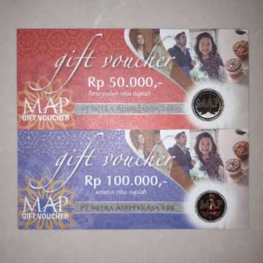 Voucher MAP (Voucher belanja fisik senilai Rp 500,000)