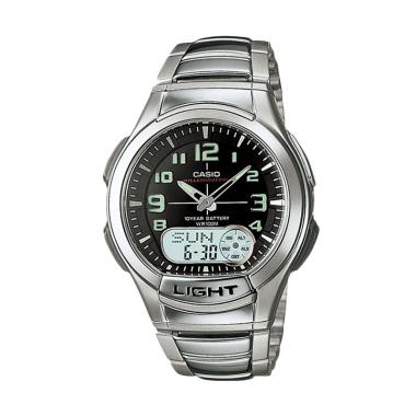 CASIO Standard AQ-280WD-1BV Jam Tangan Pria - Abu-abu