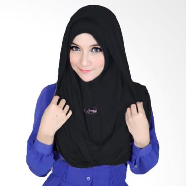 Milyarda Hijab Sosor Twist Kerudung - Hitam