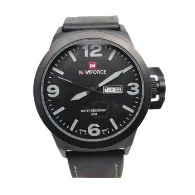 Naviforce NF9060MBLK Jam Tangan Pria - Hitam
