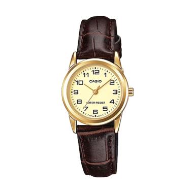 CASIO LTP-V001GL-9B Casual Jam Tangan Wanita - Gold Gold