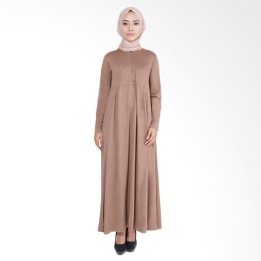 Elzatta Zania Busui Gamis - Brown 723