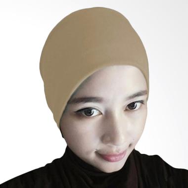 Milyarda Hijab Arab Ciput - Coklat Muda