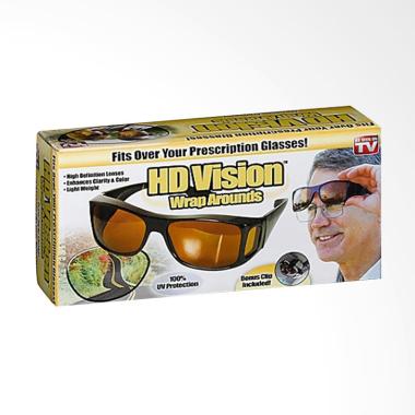 HD Vision Anti Silau Siang and Malam Sunglasses [2 pcs]