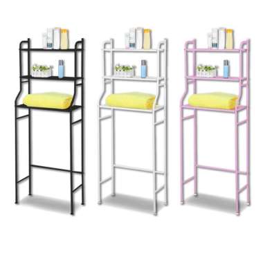 GOTO HARDWARE Rak Toilet Organizer Hitam