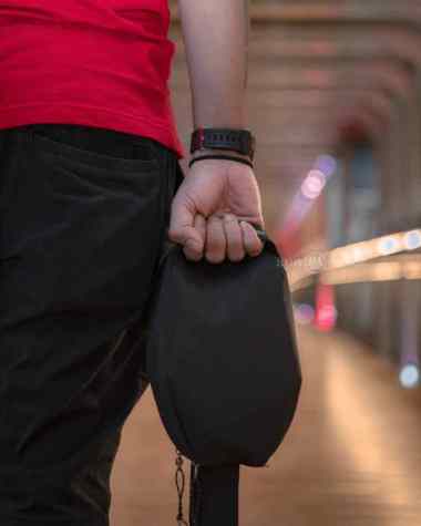 Waist Bag / Tas Bahu / Tas Pingang Zlatan Vinsmoke GTX Original Terlaris - BLACK