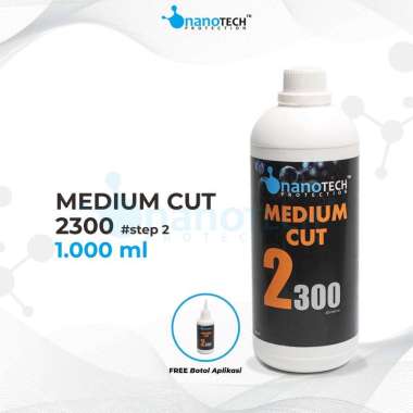 STEP 2 - MEDIUM CUT 2300 (1L) - NANOTECH PROTECTION - COMPOUND - POLISH - KOMPON - PENGHILANG BARET