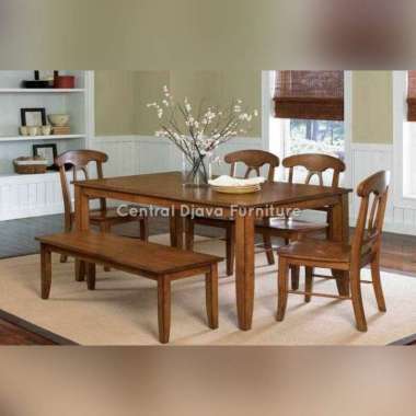 Jual Meja Makan Jati Minimalis Agustus 2021 Banyak Pilihan Harga Murah Blibli