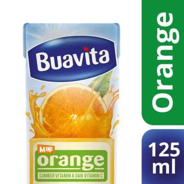 Buavita Mini Orange Minuman Jus [125 mL]