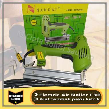 ALAT TEMBAK PAKU ELEKTRIK ELECTRIC NAILER F30 MESIN PAKU TEMBAK LISTRIK NANKAI Electric
