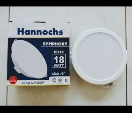 Downlight /Lampu Plafon tanam 15 /18 Watt Symphony/Easy 6inch Putih