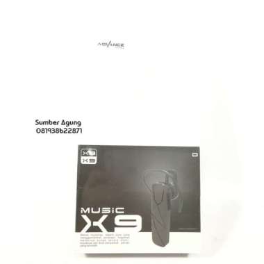 Earphone Bluetooth Headset Wireless X9 Advance