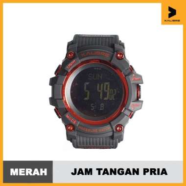 Jam Tangan Digital Outdoor Kalibre Watch Pyra 996279060 Merah