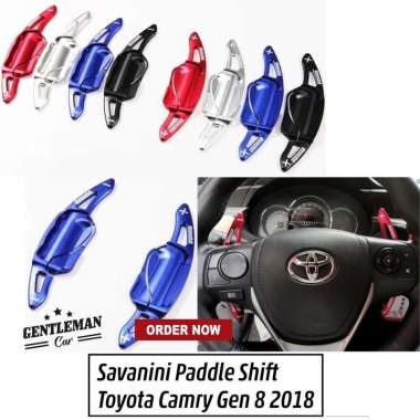 Savanini Paddle Shift Toyota Camry 2018 - Up Silver